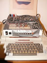 Jef Raskin’s prototype 48k Apple II as used by Laurie with 8080A mounted on it.