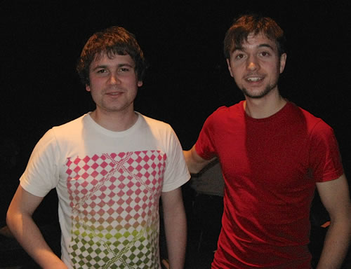 Maxime Corbeil-Perron et Guillaume Barrette